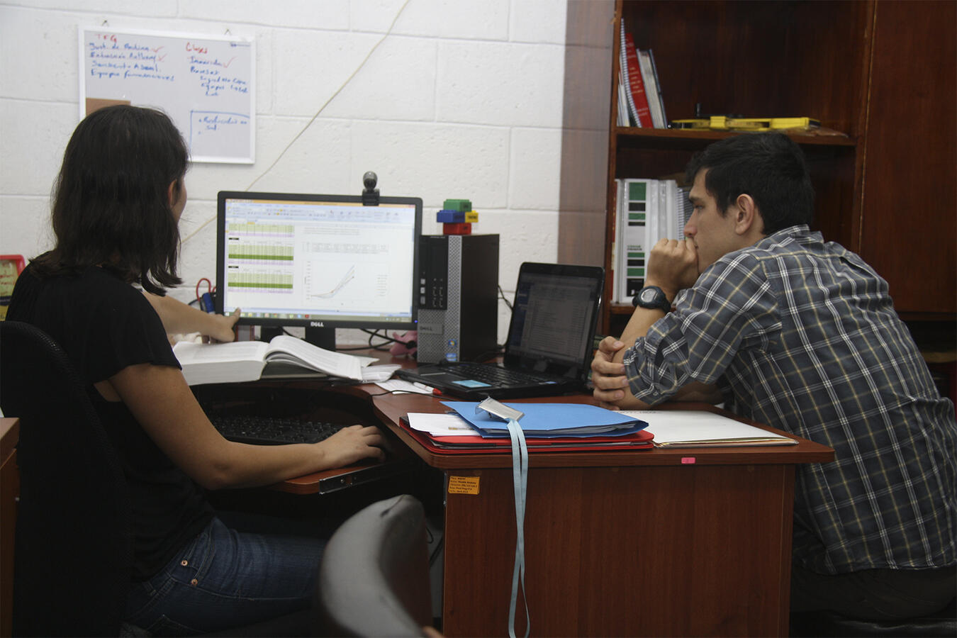 Tatiana Villalobos, encargada de Asuntos Estudiantiles
